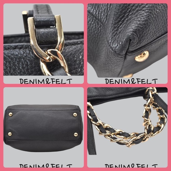 Michael Kors Harper Large East West Tote Black Leather Shoulder Bag | PRELOVED! - Picture 16 of 16